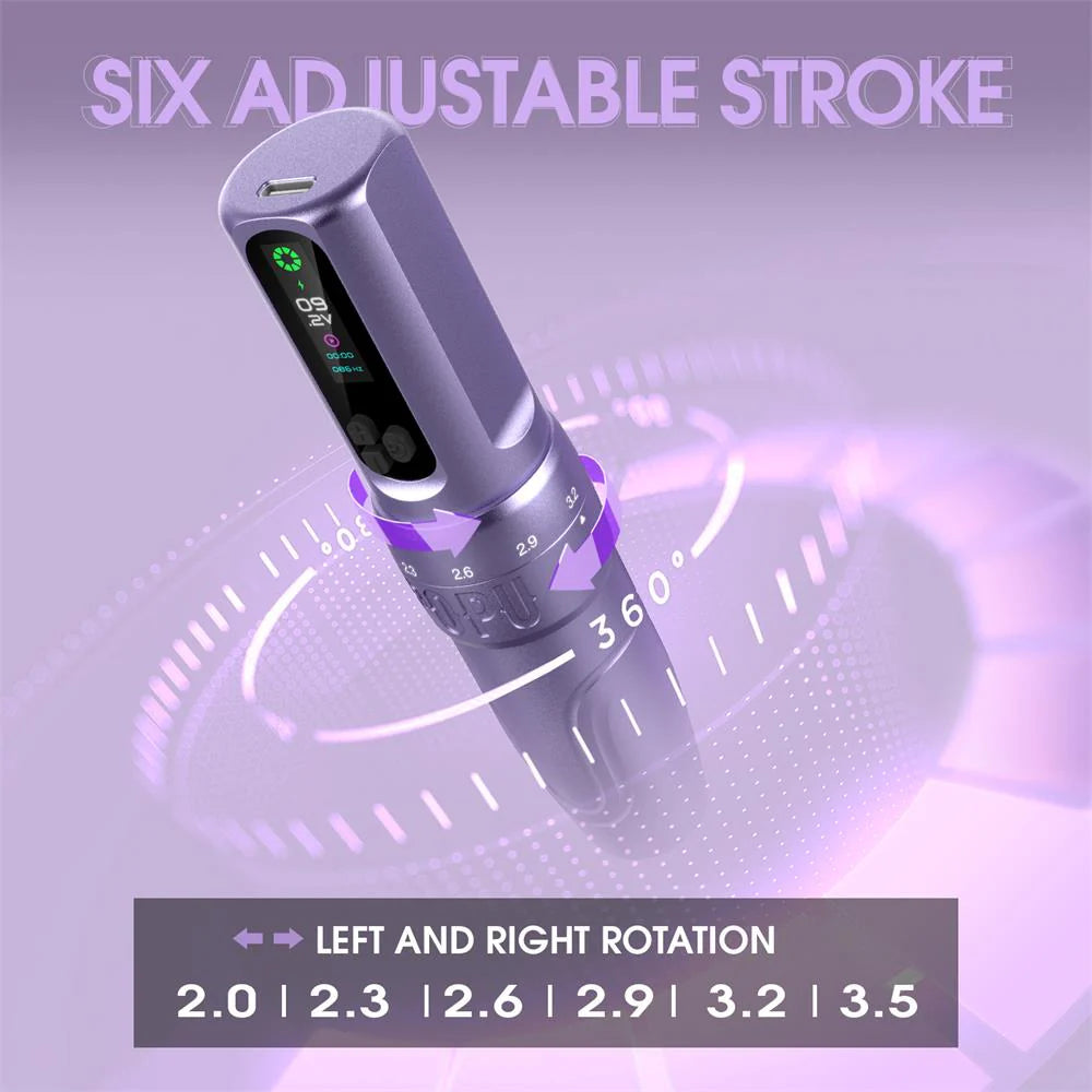 POPU — DIVA DERMOGRAFO Penna PMU wireless a corsa regolabile fino A 3.5 potenza 5 preordine