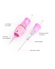 ZUMA - PINK POWER SERIES PMU - AGHI 1RL 0.35 LONG TAPE (AGO SINGOLO 0.35) per ZUMA PMU WIRELESS PEN