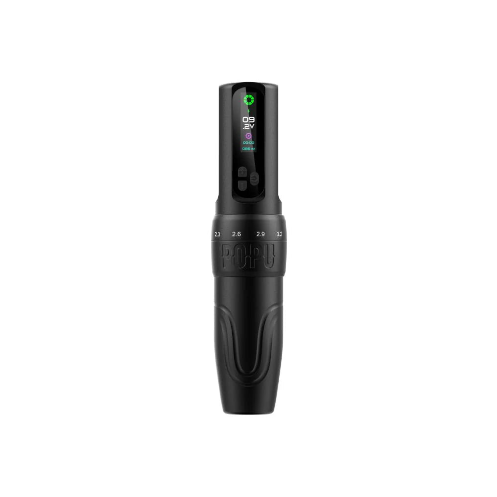 POPU — DIVA DERMOGRAFO COLORE NERO Penna PMU wireless a corsa regolabile fino A 3.5 potenza 5 preordine (Copia)