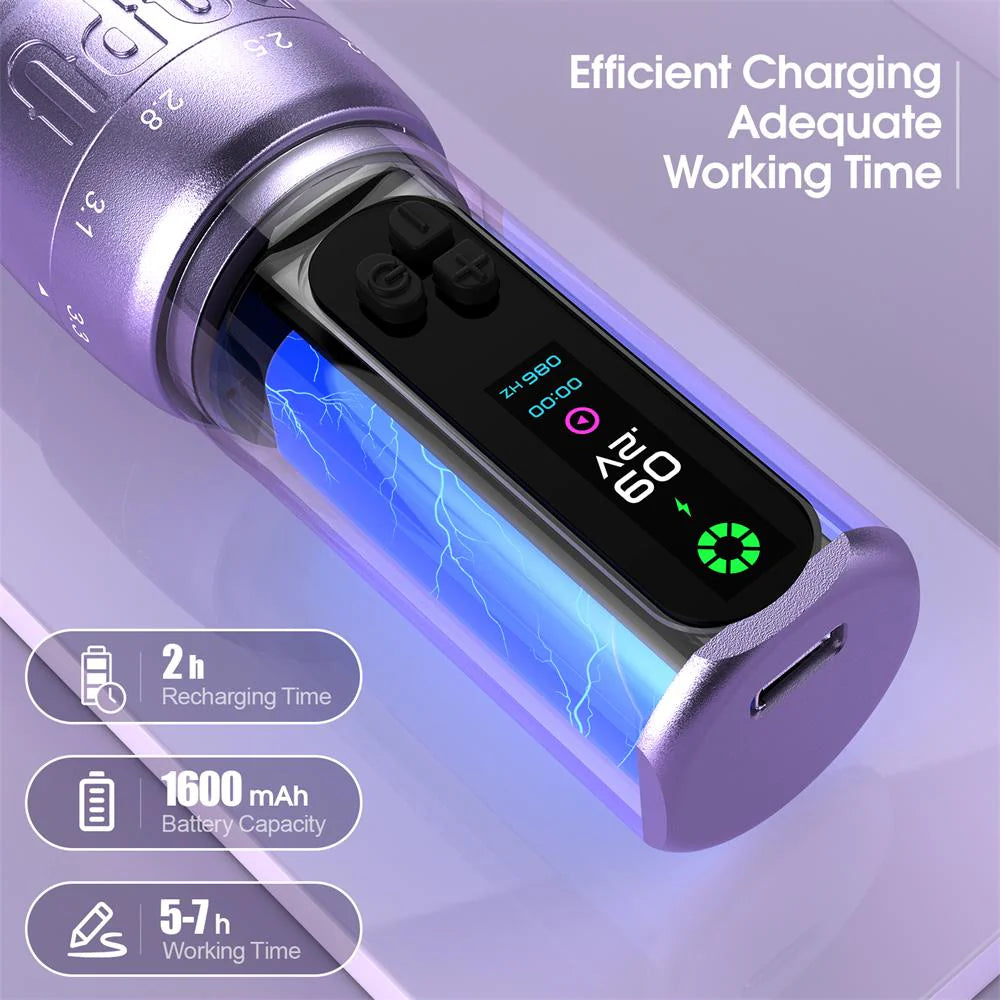 POPU — DIVA DERMOGRAFO Penna PMU wireless a corsa regolabile fino A 3.5 potenza 5 preordine