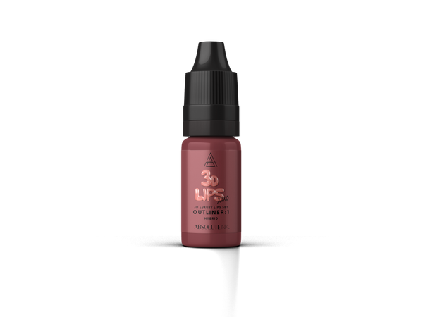 ABSOLUTE INK - 3D LIPS – OUTLINER N.1 [10ml]