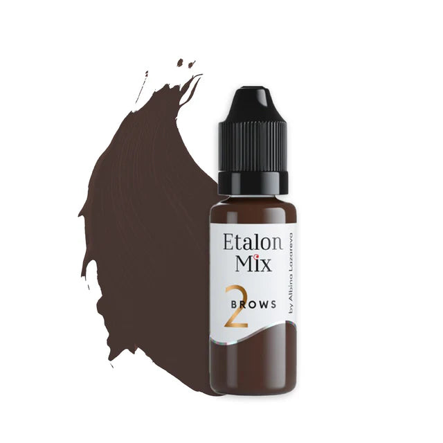 ETALON - ETALON MIX N.2 Milk Chocolate [15ml] - pigmento per sopracciglia