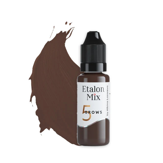 ETALON - ETALON MIX N.5 Dark Chocolate [15ml] - pigmento per sopracciglia