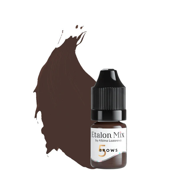 ETALON - ETALON MIX N.5 Dark Chocolate [5ml] - pigmento per sopracciglia